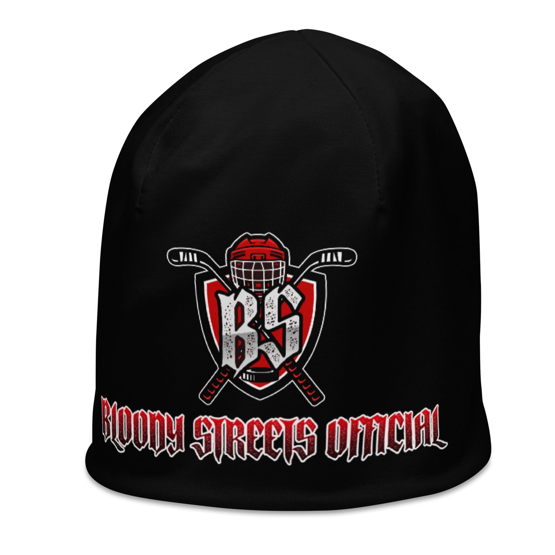 Bloody Streets Hockey Beanie - BLOODY-STREETS.DE Streetwear Herren und Damen Hoodies, T-Shirts, Pullis