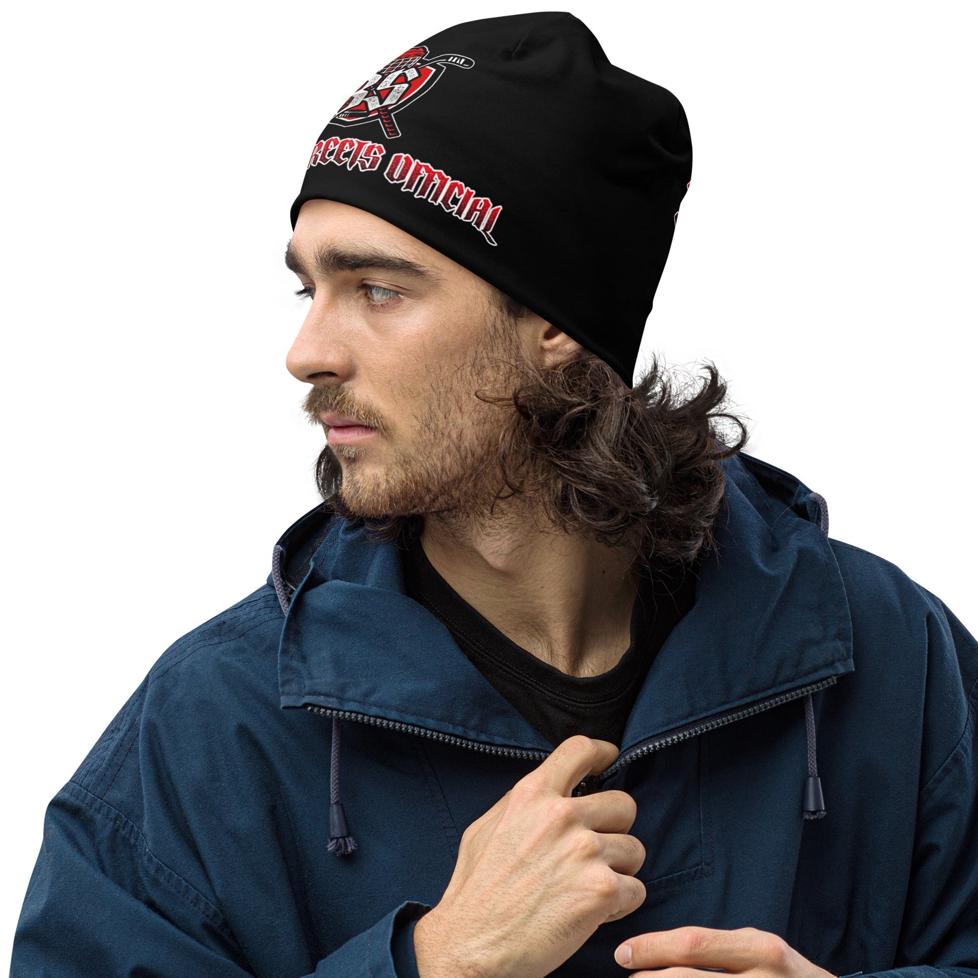 Bloody Streets Hockey Beanie - BLOODY-STREETS.DE Streetwear Herren und Damen Hoodies, T-Shirts, Pullis