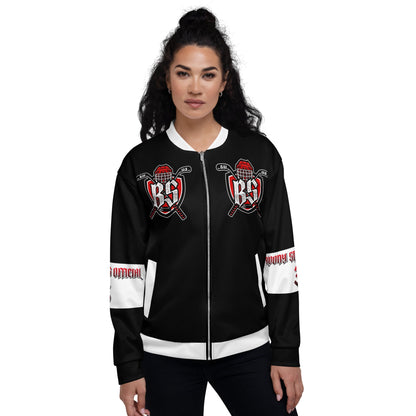 Bloody Streets Hockey Unisex Bomber Jacke - BLOODY-STREETS.DE Streetwear Herren und Damen Hoodies, T-Shirts, Pullis