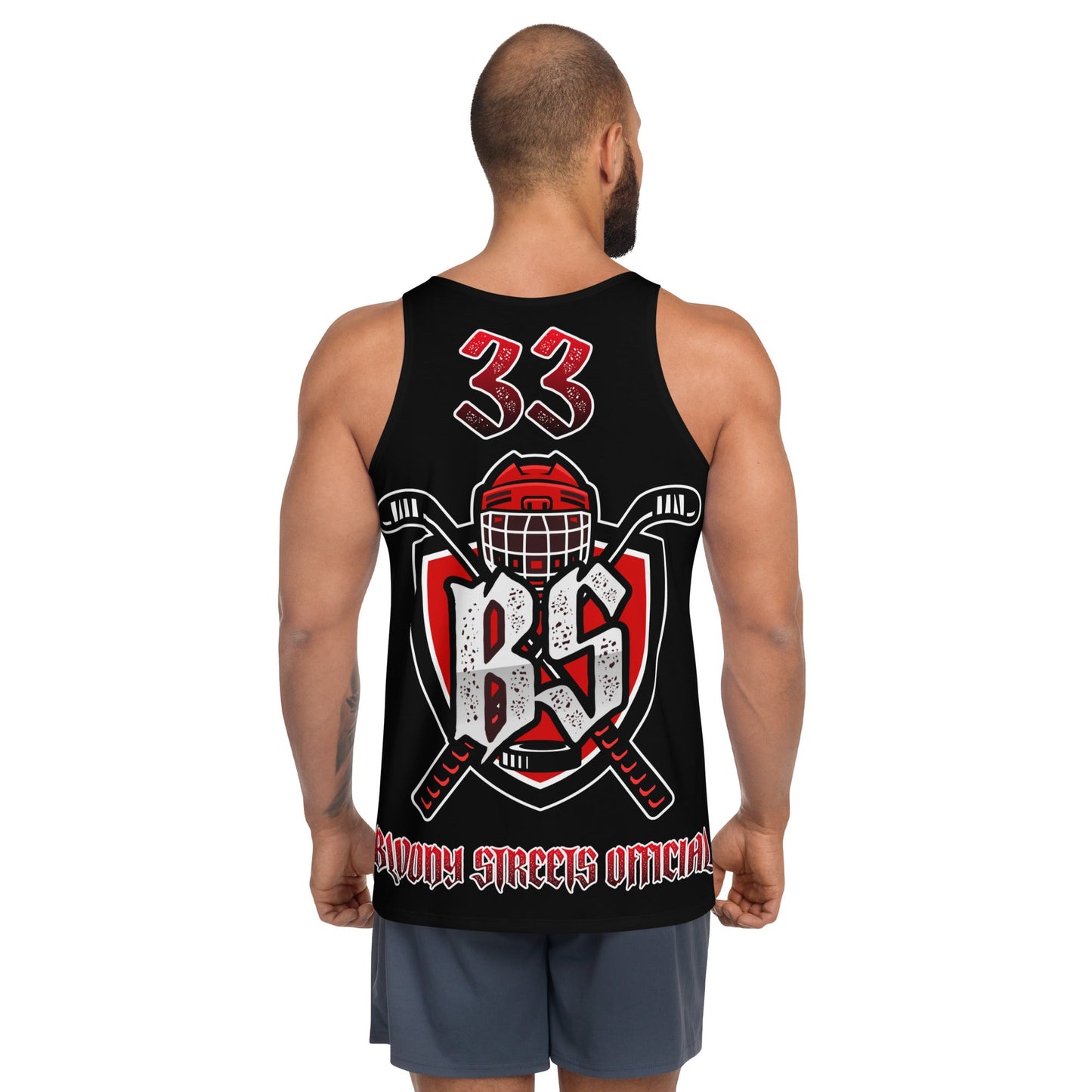 Bloody Streets Hockey Unisex Tank Top - BLOODY-STREETS.DE Streetwear Herren und Damen Hoodies, T-Shirts, Pullis