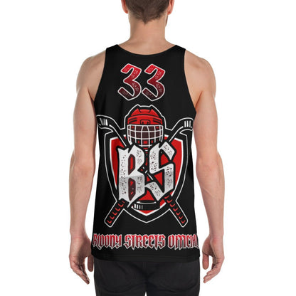 Bloody Streets Hockey Unisex Tank Top - BLOODY-STREETS.DE Streetwear Herren und Damen Hoodies, T-Shirts, Pullis