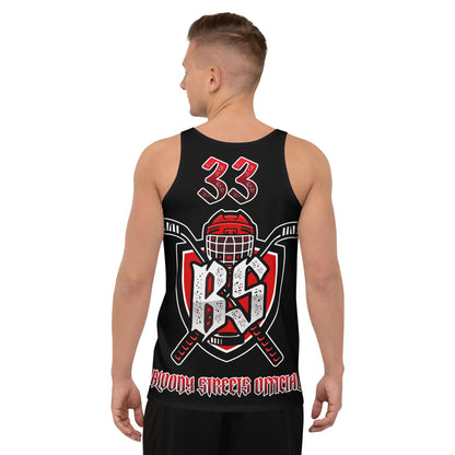 Bloody Streets Hockey Unisex Tank Top - BLOODY-STREETS.DE Streetwear Herren und Damen Hoodies, T-Shirts, Pullis