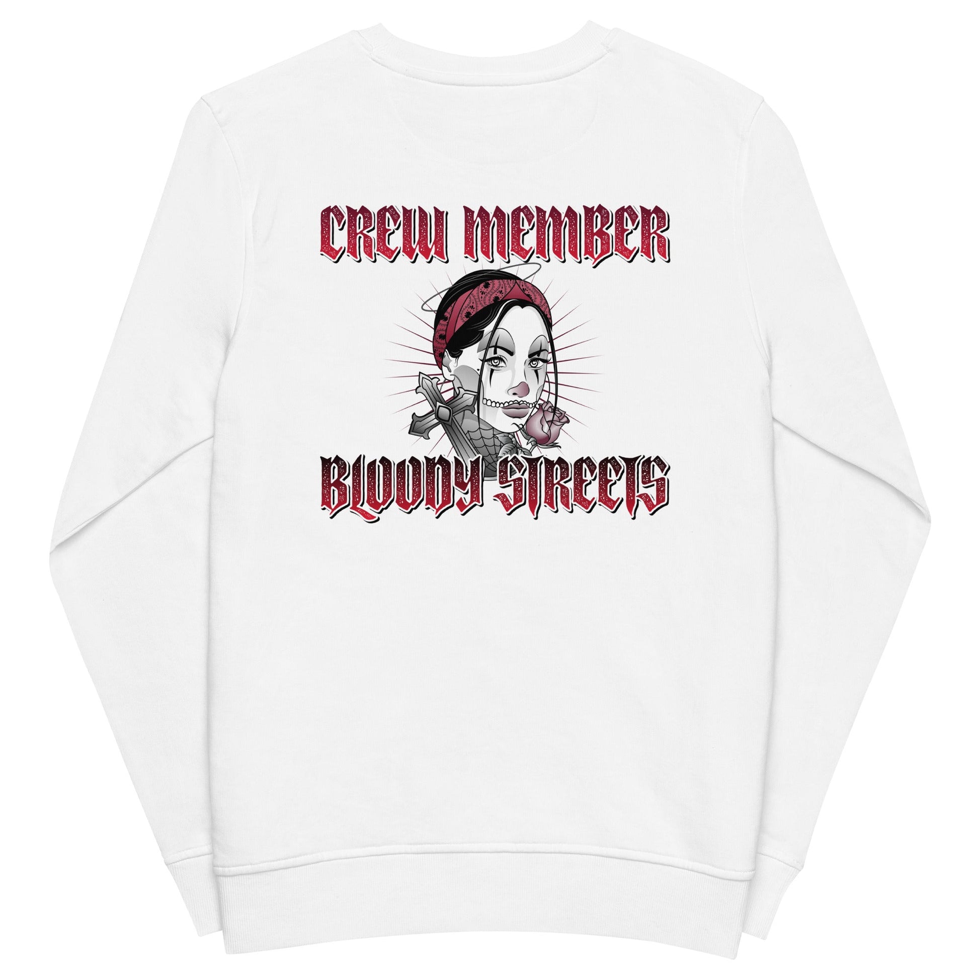 Bloody Streets "Power of G's Wife" Bio Pullover - BLOODY-STREETS.DE Streetwear Herren und Damen Hoodies, T-Shirts, Pullis