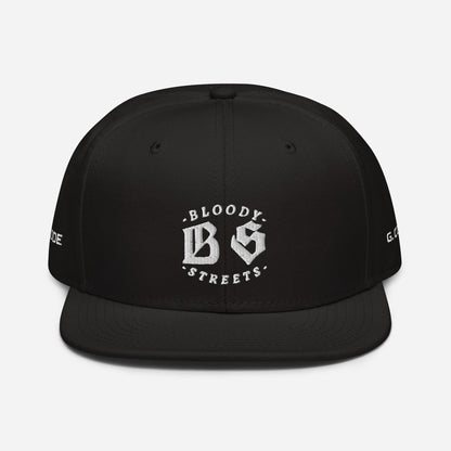 BLOODY STREETS - STREETLIFE V2. BLACK Snapback-Cap - BLOODY-STREETS.DE Streetwear Herren und Damen Hoodies, T-Shirts, Pullis