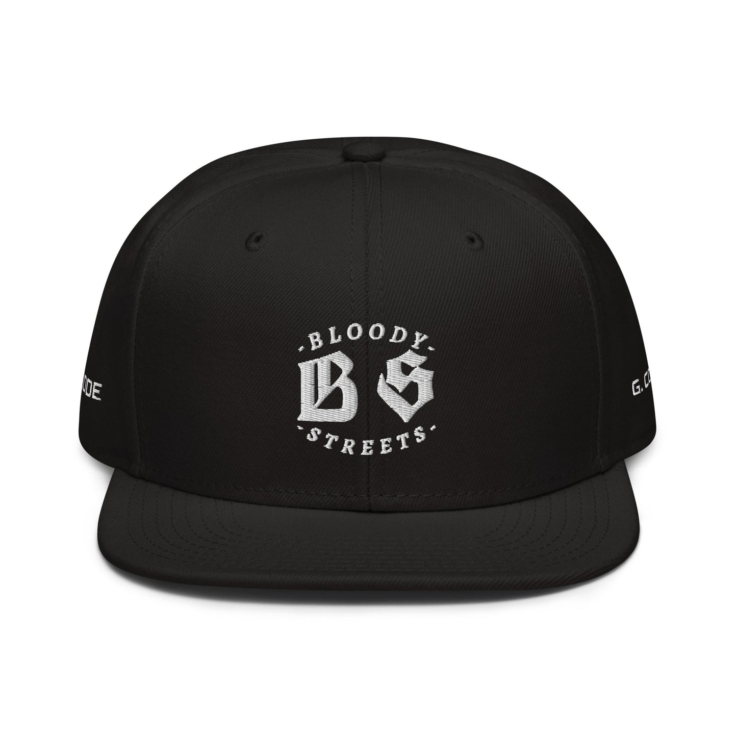 BLOODY STREETS - STREETLIFE V2. BLACK Snapback-Cap - BLOODY-STREETS.DE Streetwear Herren und Damen Hoodies, T-Shirts, Pullis