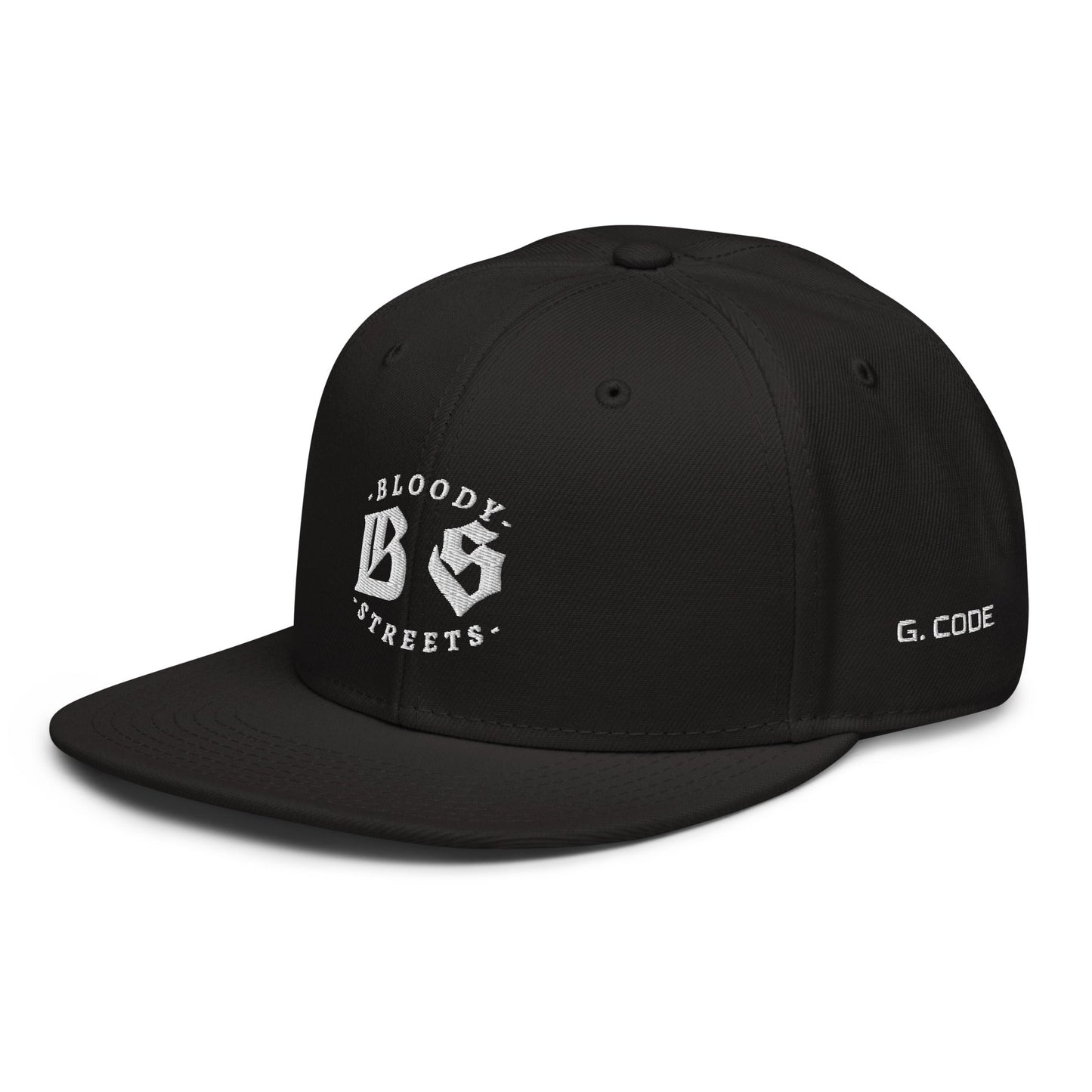 BLOODY STREETS - STREETLIFE V2. BLACK Snapback-Cap - BLOODY-STREETS.DE Streetwear Herren und Damen Hoodies, T-Shirts, Pullis