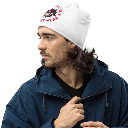 Bloody Streets - Streetwear Dog Streetwear Beanie/Mütze für Damen und Herren - BLOODY-STREETS.DE Streetwear Herren und Damen Hoodies, T-Shirts, Pullis