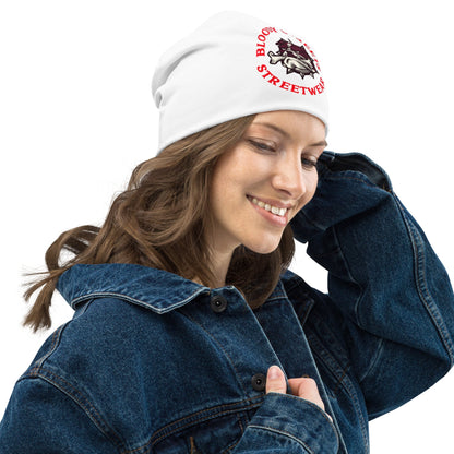 Bloody Streets - Streetwear Dog Streetwear Beanie/Mütze für Damen und Herren - BLOODY-STREETS.DE Streetwear Herren und Damen Hoodies, T-Shirts, Pullis