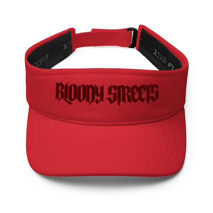 BLOODY STREETS Visor - Flexfit 8110 CAP - BLOODY-STREETS.DE Streetwear Herren und Damen Hoodies, T-Shirts, Pullis