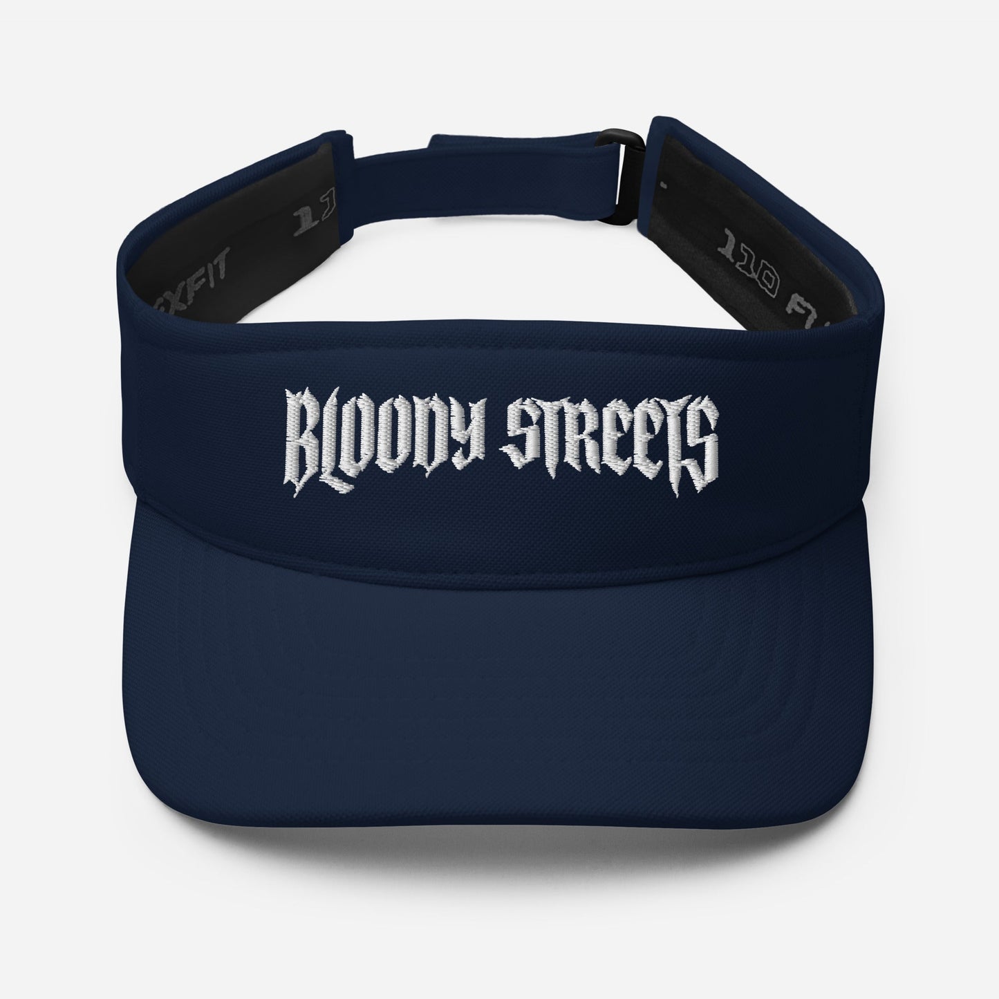 BLOODY STREETS Visor - Flexfit 8110 CAP - BLOODY-STREETS.DE Streetwear Herren und Damen Hoodies, T-Shirts, Pullis