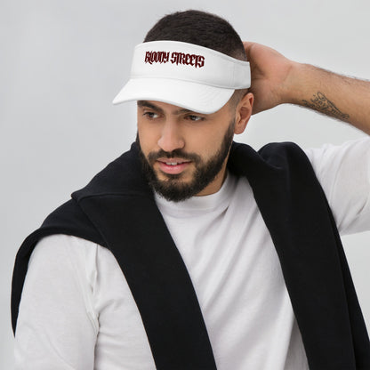 BLOODY STREETS Visor - Flexfit 8110 CAP - BLOODY-STREETS.DE Streetwear Herren und Damen Hoodies, T-Shirts, Pullis