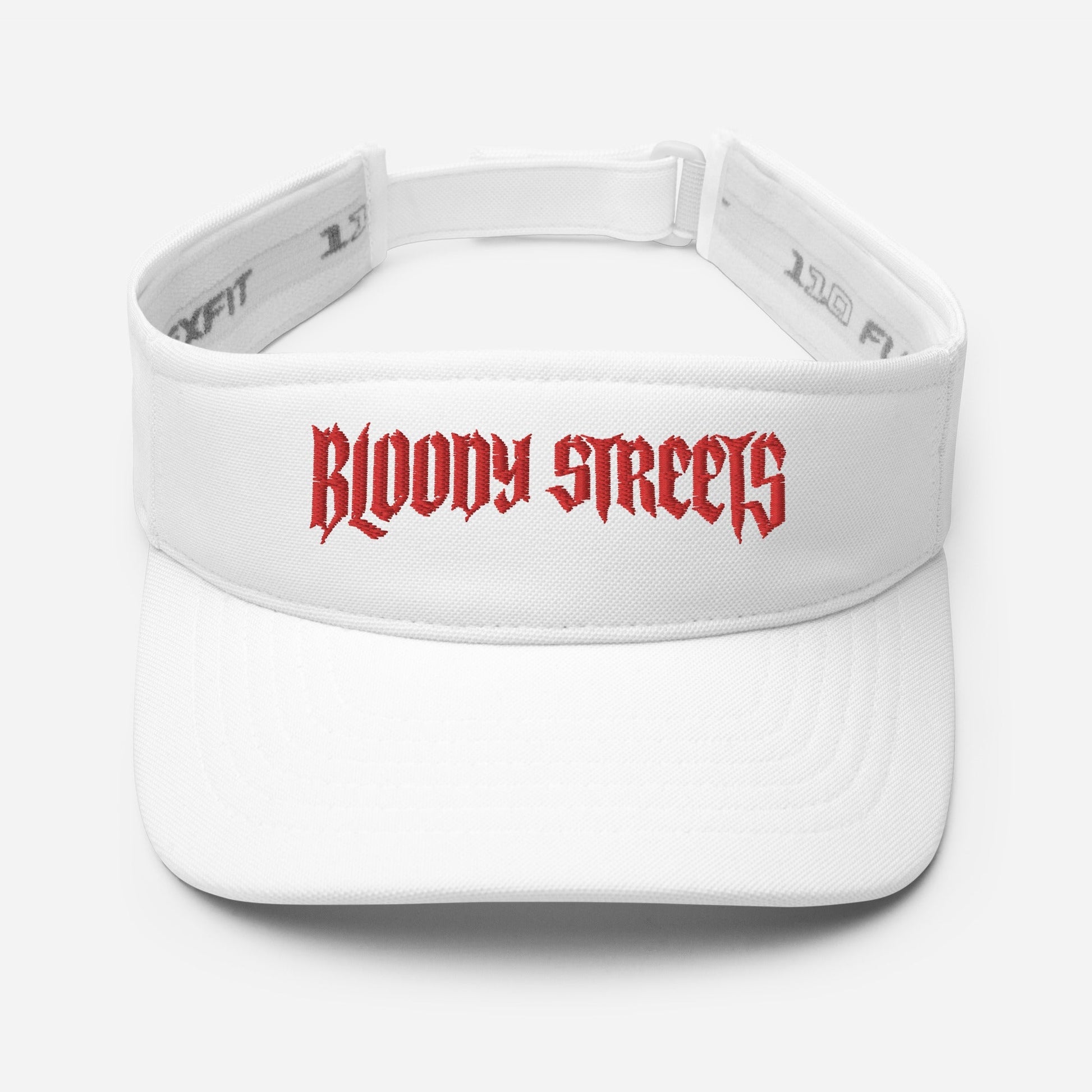 BLOODY STREETS Visor - Flexfit 8110 CAP - BLOODY-STREETS.DE Streetwear Herren und Damen Hoodies, T-Shirts, Pullis