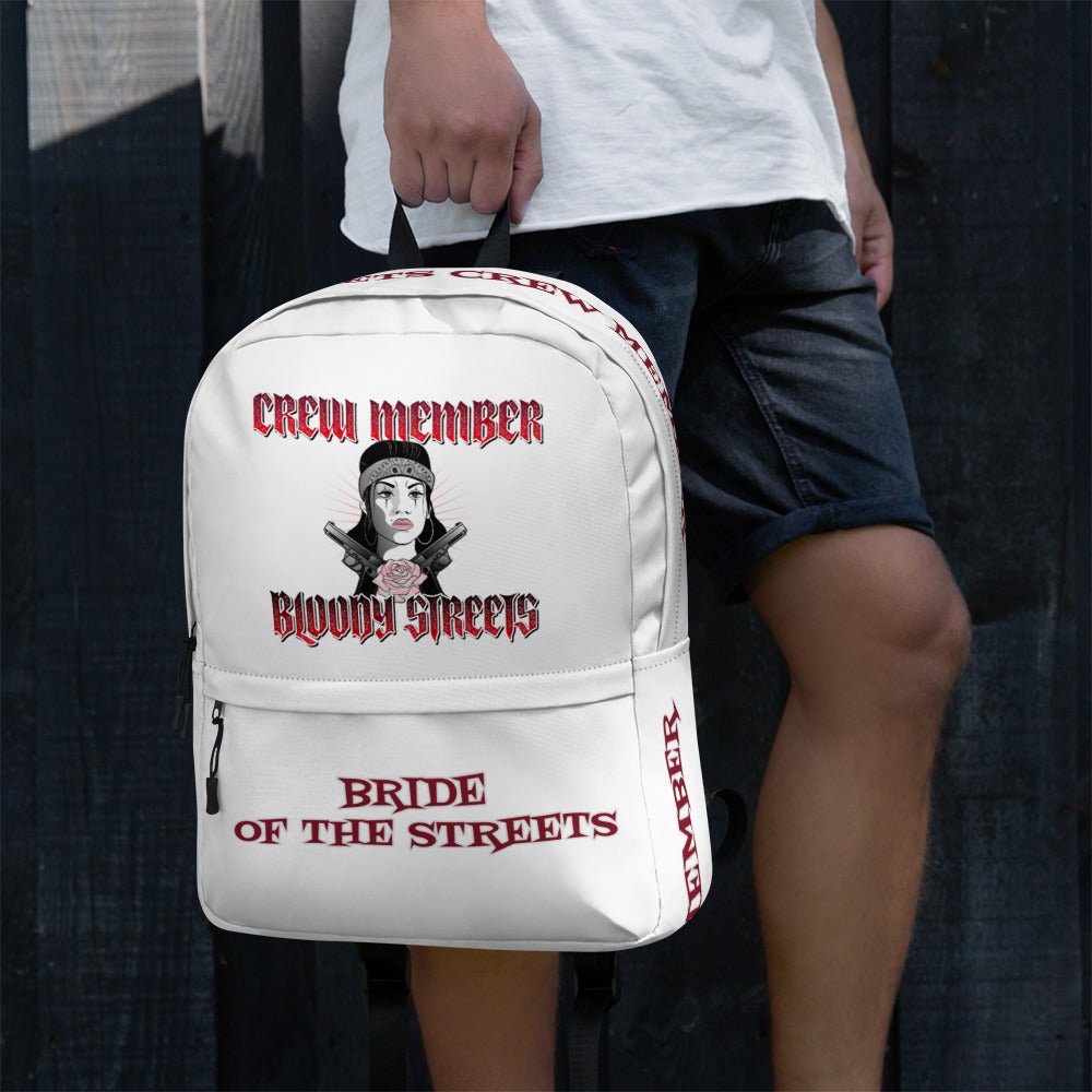 Bride of the Bloody Streets Rucksack - BLOODY-STREETS.DE Streetwear Herren und Damen Hoodies, T-Shirts, Pullis