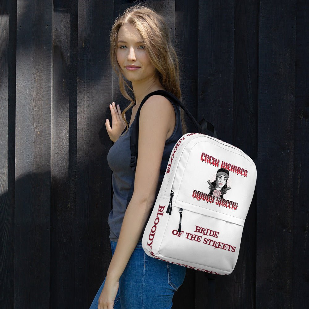 Bride of the Bloody Streets Rucksack - BLOODY-STREETS.DE Streetwear Herren und Damen Hoodies, T-Shirts, Pullis