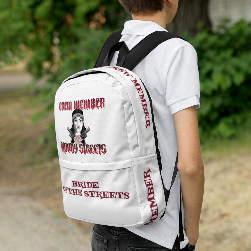 Bride of the Bloody Streets Rucksack - BLOODY-STREETS.DE Streetwear Herren und Damen Hoodies, T-Shirts, Pullis