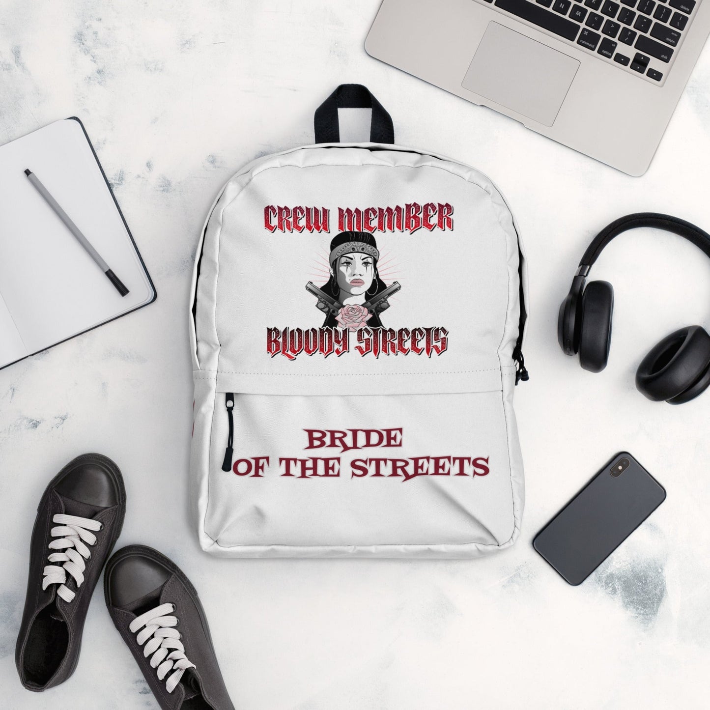 Bride of the Bloody Streets Rucksack - BLOODY-STREETS.DE Streetwear Herren und Damen Hoodies, T-Shirts, Pullis