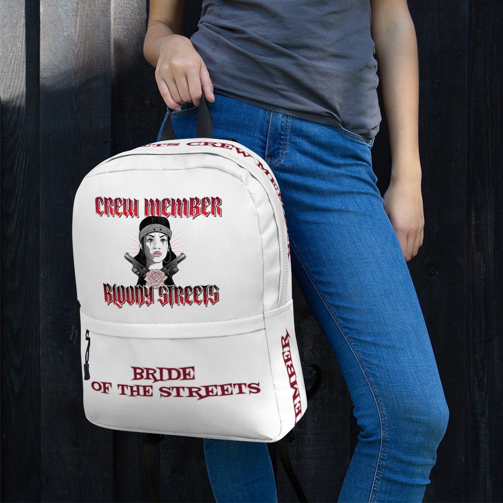 Bride of the Bloody Streets Rucksack - BLOODY-STREETS.DE Streetwear Herren und Damen Hoodies, T-Shirts, Pullis