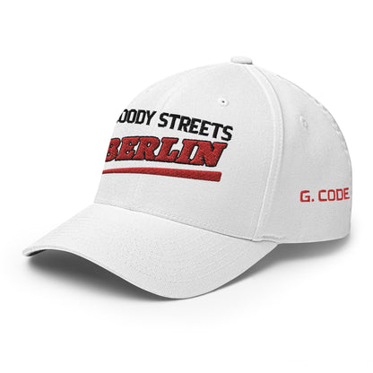 BS CITY Berlin Crew Member Premium Red DAD CAP - BLOODY-STREETS.DE Streetwear Herren und Damen Hoodies, T-Shirts, Pullis