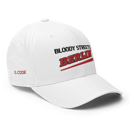 BS CITY Berlin Crew Member Premium Red DAD CAP - BLOODY-STREETS.DE Streetwear Herren und Damen Hoodies, T-Shirts, Pullis