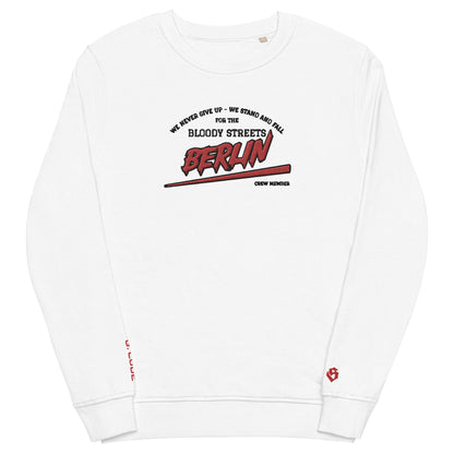 BS CITY Berlin Crew Member Premium Red "G" Pullover - BLOODY-STREETS.DE Streetwear Herren und Damen Hoodies, T-Shirts, Pullis