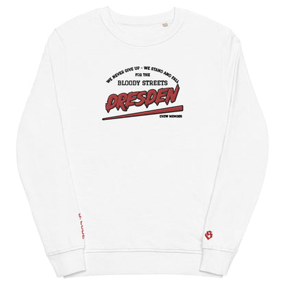 BS CITY Dresden Crew Member Premium Red "Lady" Pullover - BLOODY-STREETS.DE Streetwear Herren und Damen Hoodies, T-Shirts, Pullis