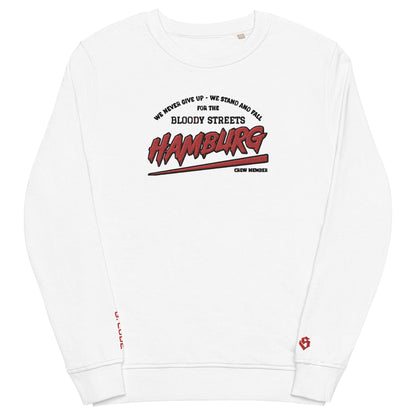 BS CITY Hamburg Crew Member Premium Red "G" Pullover - BLOODY-STREETS.DE Streetwear Herren und Damen Hoodies, T-Shirts, Pullis