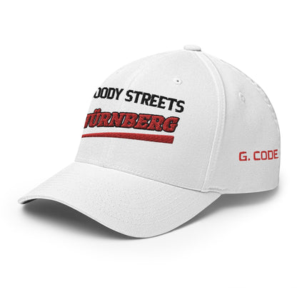 BS CITY Nürnberg Crew Member Premium Red DAD CAP - BLOODY-STREETS.DE Streetwear Herren und Damen Hoodies, T-Shirts, Pullis