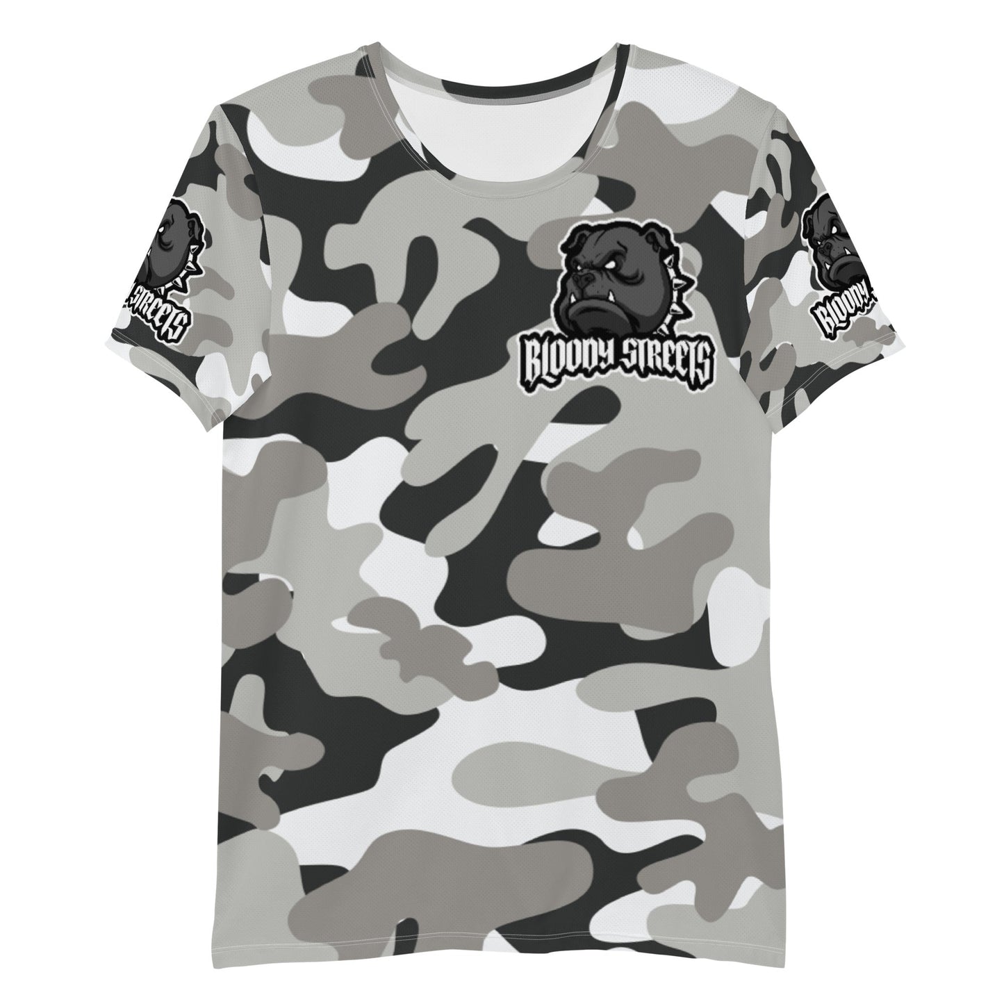 CAMOUFLAGE Bull Dog Sport T-shirt - BLOODY-STREETS.DE Streetwear Herren und Damen Hoodies, T-Shirts, Pullis