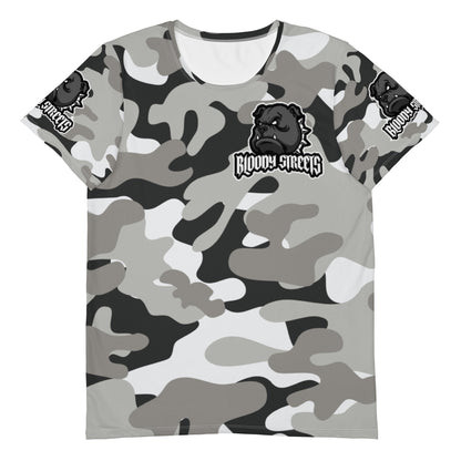 CAMOUFLAGE Bull Dog Sport T-shirt - BLOODY-STREETS.DE Streetwear Herren und Damen Hoodies, T-Shirts, Pullis