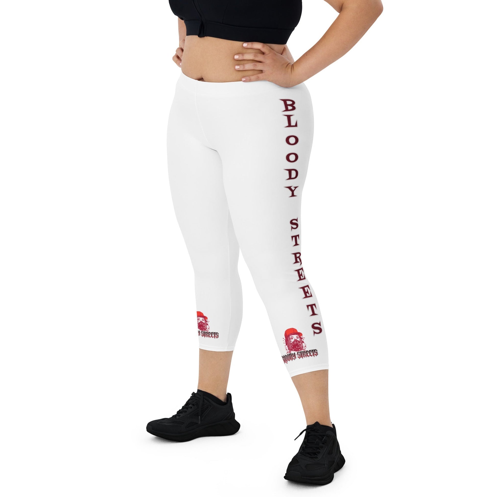 Capri-Leggings - BLOODY-STREETS.DE Streetwear Herren und Damen Hoodies, T-Shirts, Pullis