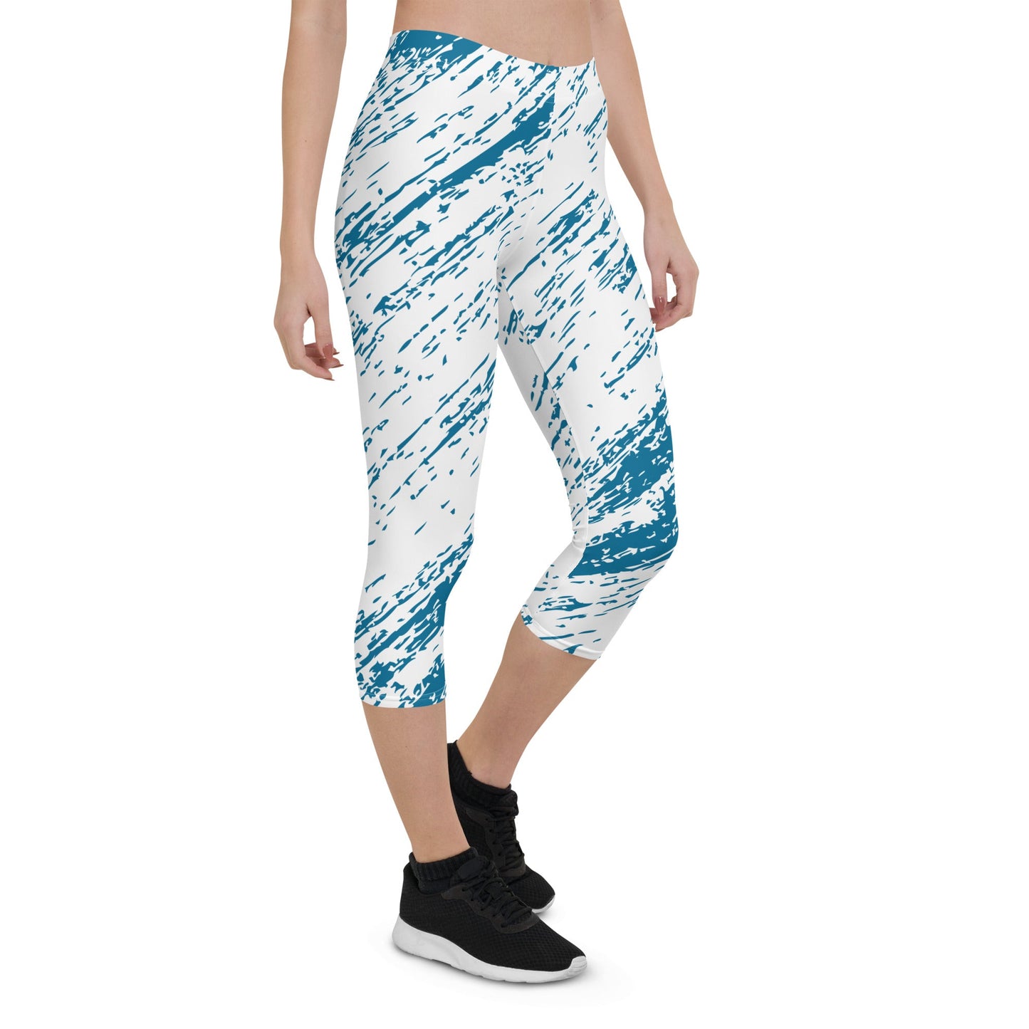 Capri Leggings - BLUE RAIN - BLOODY-STREETS.DE Streetwear Herren und Damen Hoodies, T-Shirts, Pullis