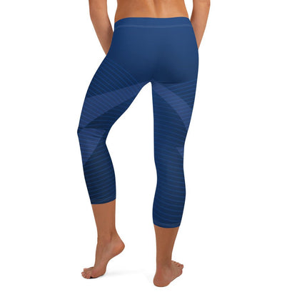 Capri Leggings - DARK BLUE - BLOODY-STREETS.DE Streetwear Herren und Damen Hoodies, T-Shirts, Pullis