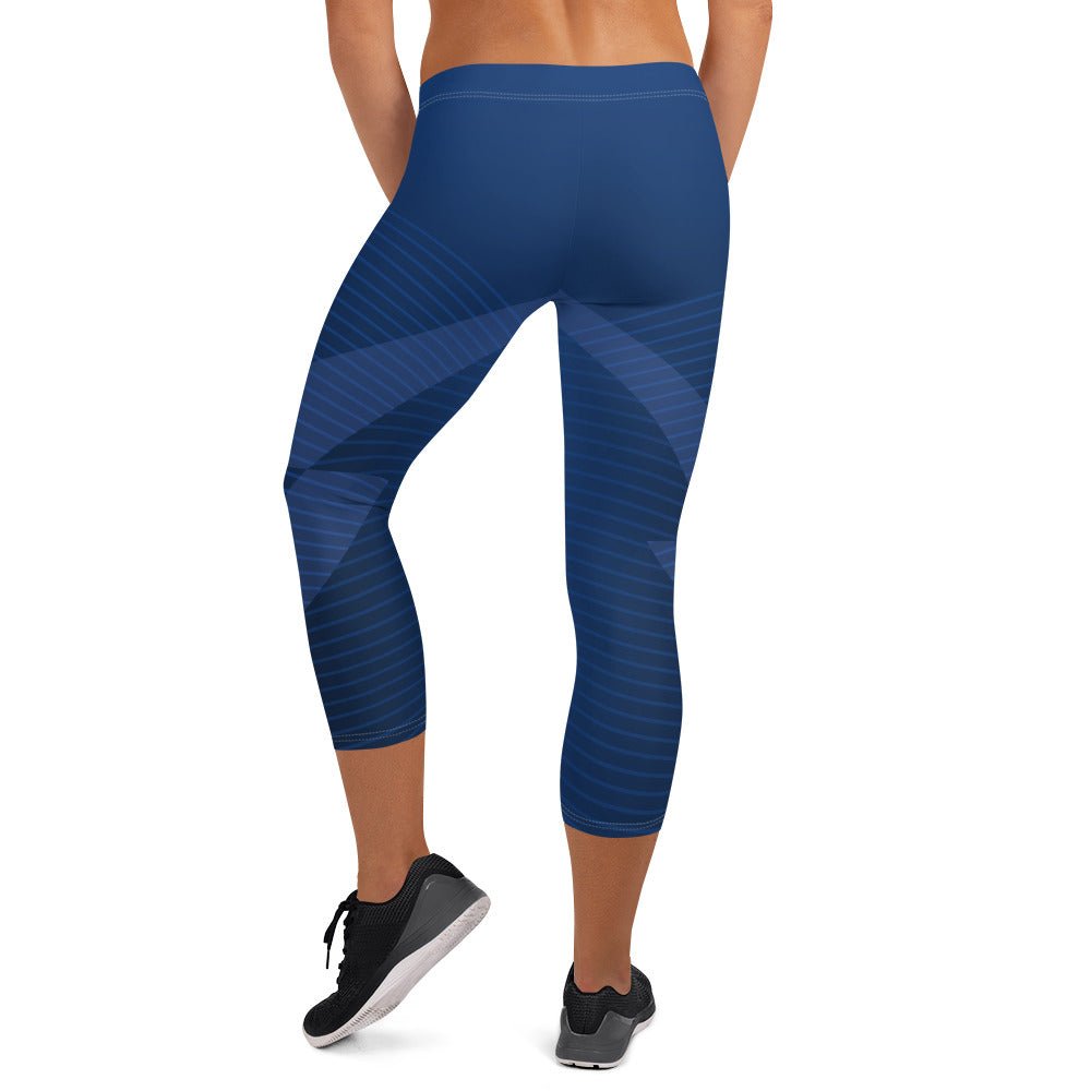 Capri Leggings - DARK BLUE - BLOODY-STREETS.DE Streetwear Herren und Damen Hoodies, T-Shirts, Pullis