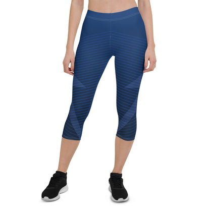 Capri Leggings - DARK BLUE - BLOODY-STREETS.DE Streetwear Herren und Damen Hoodies, T-Shirts, Pullis