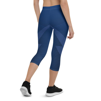 Capri Leggings - DARK BLUE - BLOODY-STREETS.DE Streetwear Herren und Damen Hoodies, T-Shirts, Pullis