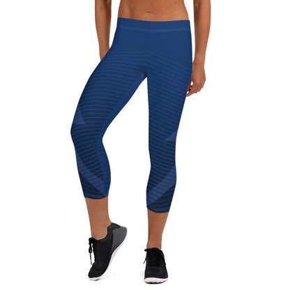 Capri Leggings - DARK BLUE - BLOODY-STREETS.DE Streetwear Herren und Damen Hoodies, T-Shirts, Pullis