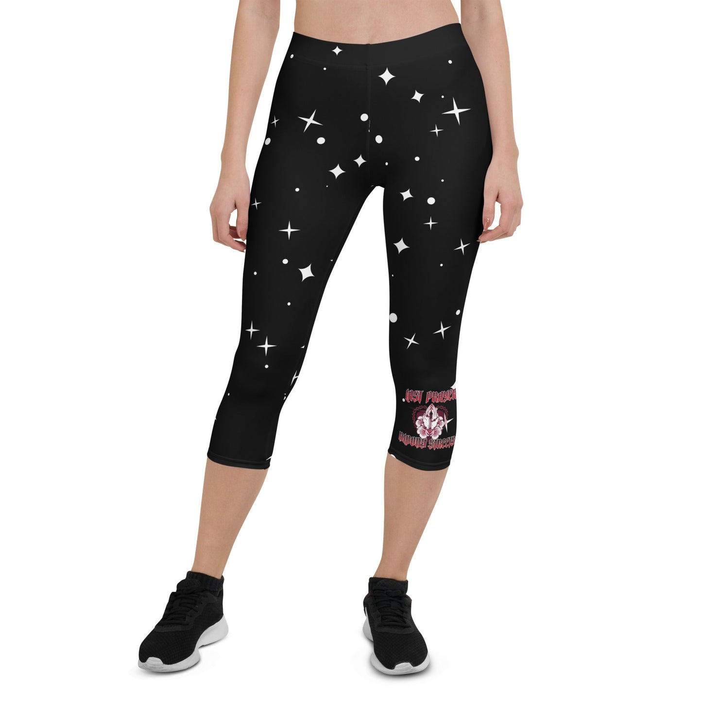 Capri Leggings - LAST PRAYER - BLOODY-STREETS.DE Streetwear Herren und Damen Hoodies, T-Shirts, Pullis