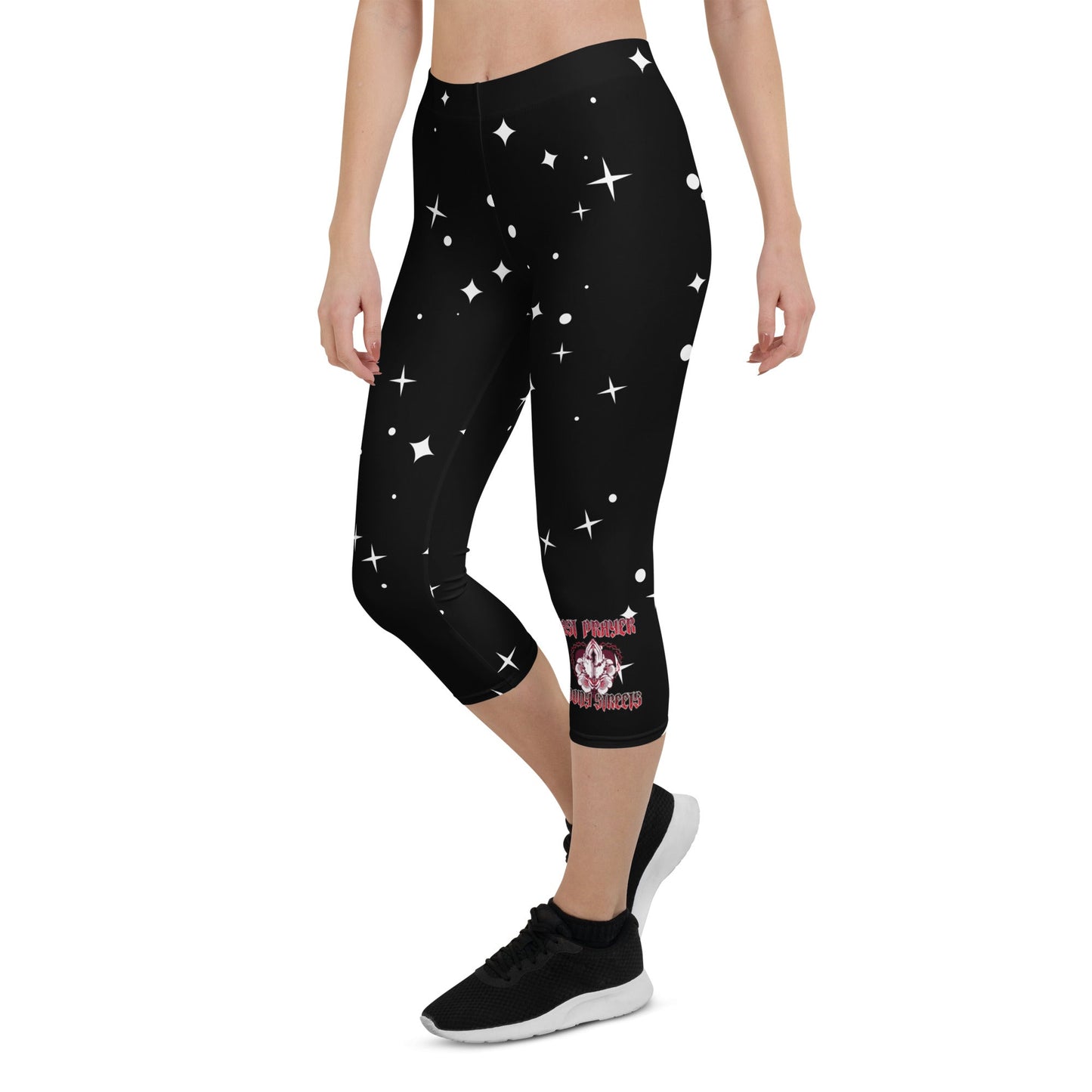 Capri Leggings - LAST PRAYER - BLOODY-STREETS.DE Streetwear Herren und Damen Hoodies, T-Shirts, Pullis