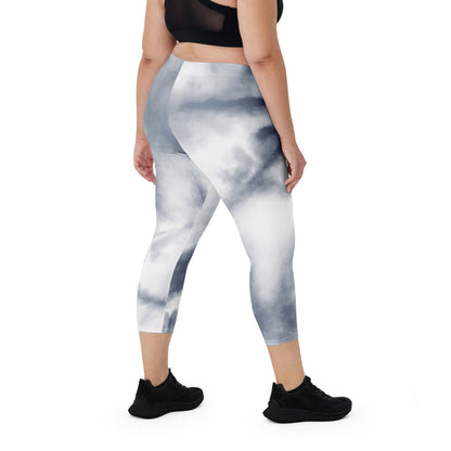 Capri Leggings - LIGHT Gray - BLOODY-STREETS.DE Streetwear Herren und Damen Hoodies, T-Shirts, Pullis