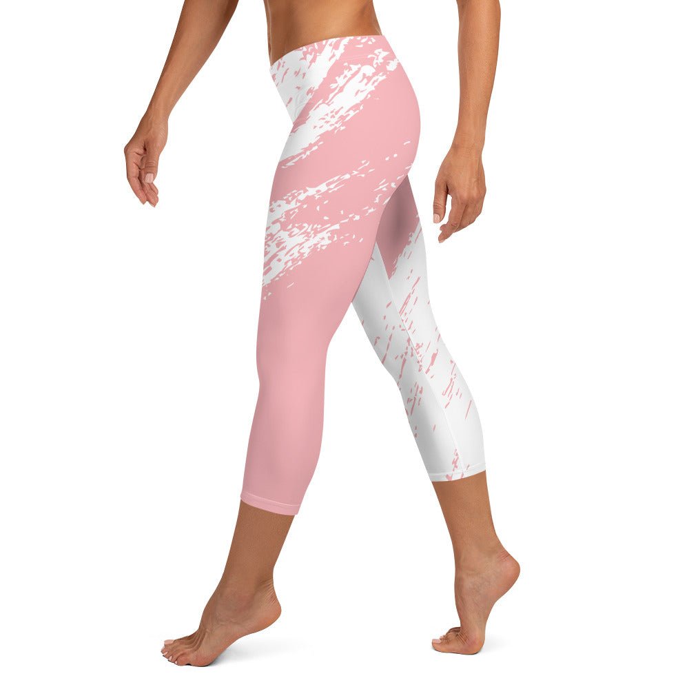 Capri Leggings - LIGHT PINK - BLOODY-STREETS.DE Streetwear Herren und Damen Hoodies, T-Shirts, Pullis