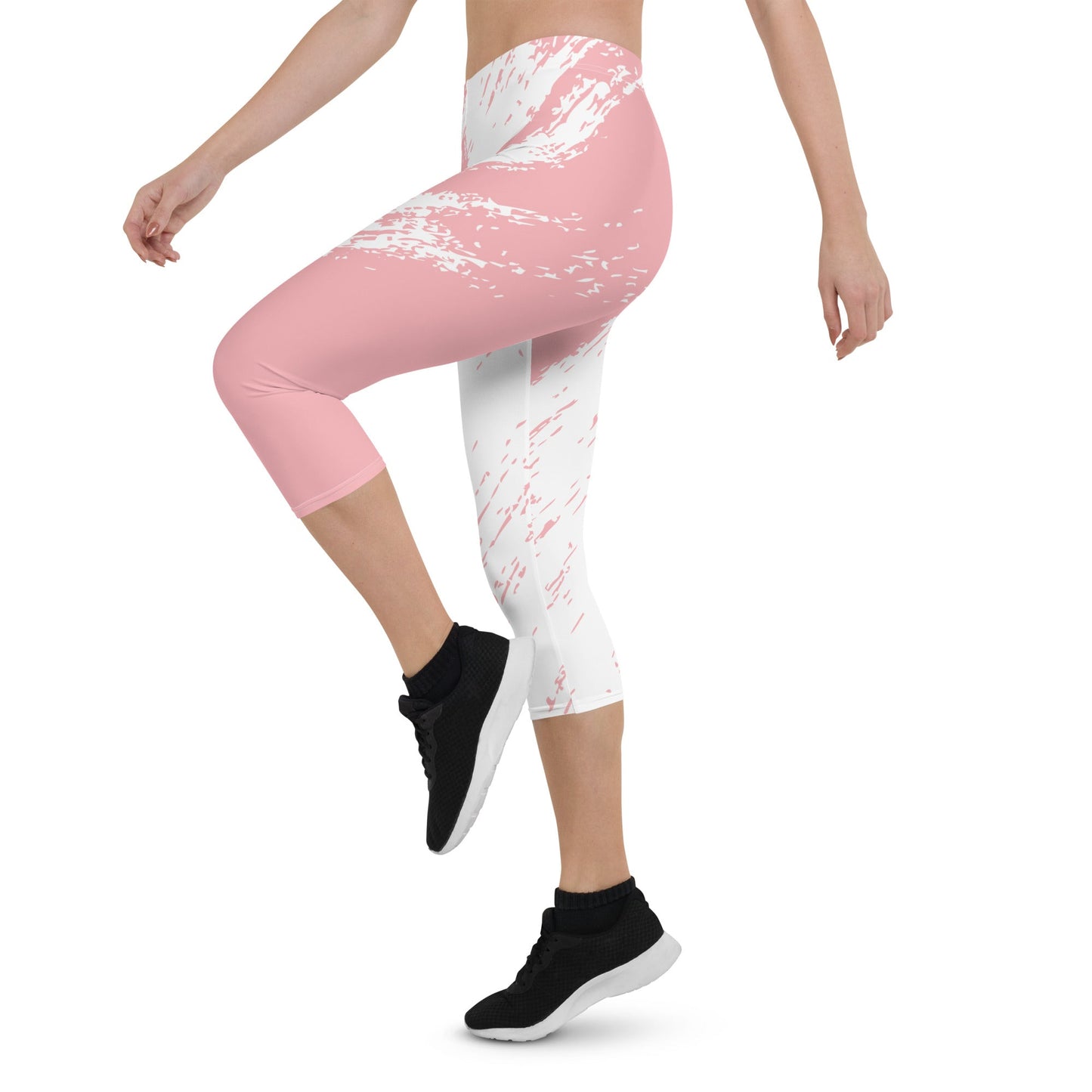 Capri Leggings - LIGHT PINK - BLOODY-STREETS.DE Streetwear Herren und Damen Hoodies, T-Shirts, Pullis