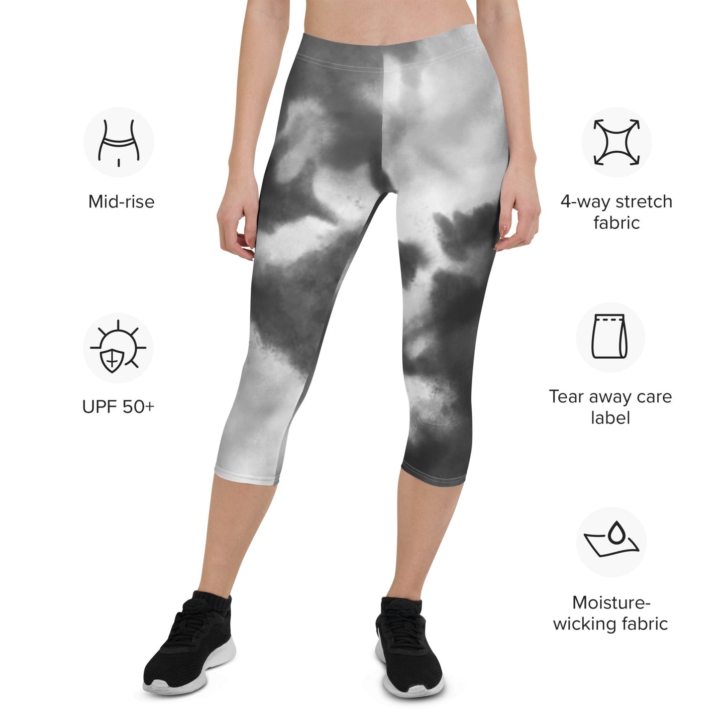 Capri Leggings - STORM - BLOODY-STREETS.DE Streetwear Herren und Damen Hoodies, T-Shirts, Pullis