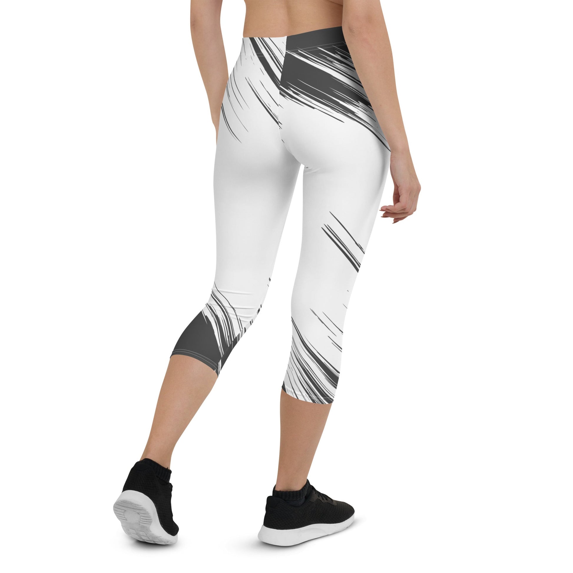 Capri Leggings - TRENDY BLACK AND WHITE - BLOODY-STREETS.DE Streetwear Herren und Damen Hoodies, T-Shirts, Pullis