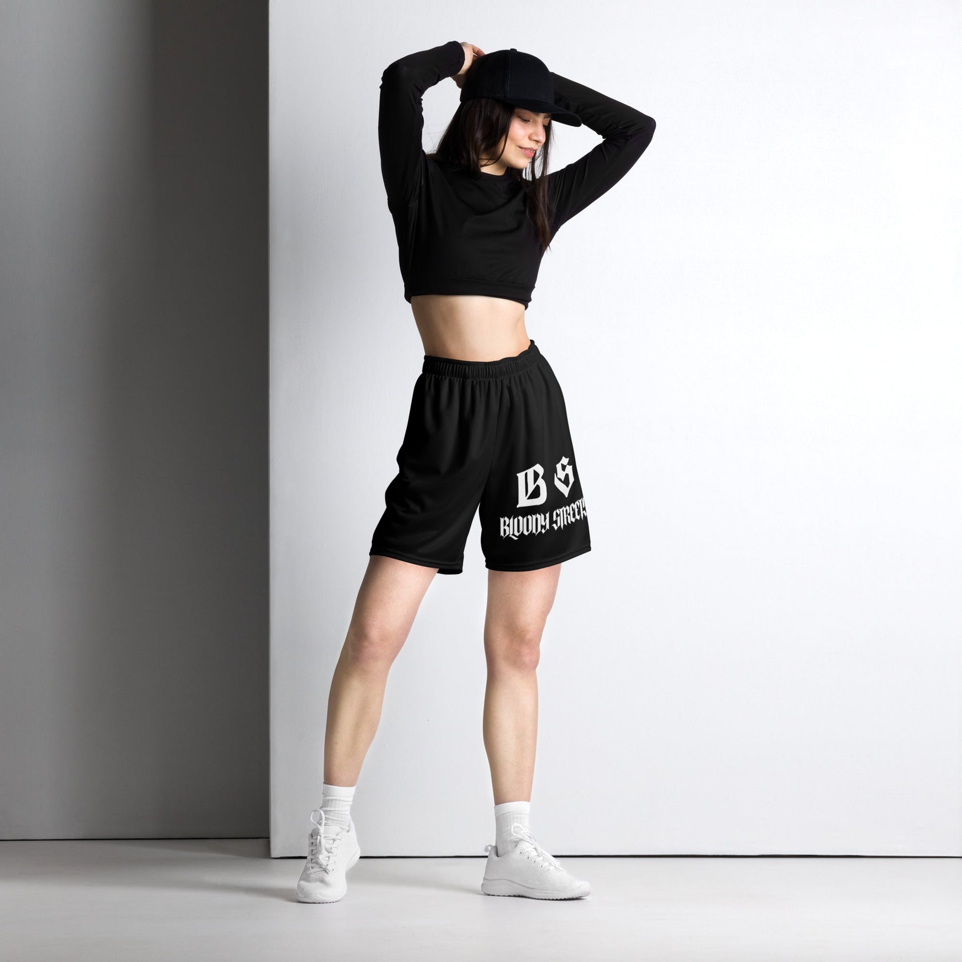 CLASSIC Unisex Mesh-Shorts - BLOODY-STREETS.DE Streetwear Herren und Damen Hoodies, T-Shirts, Pullis