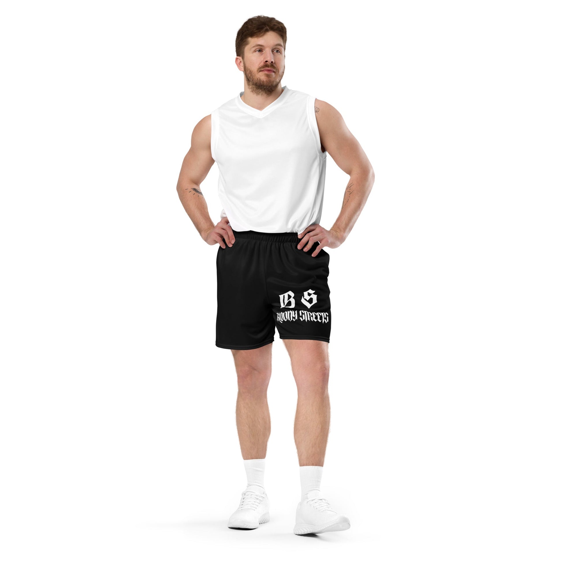 CLASSIC Unisex Mesh-Shorts - BLOODY-STREETS.DE Streetwear Herren und Damen Hoodies, T-Shirts, Pullis