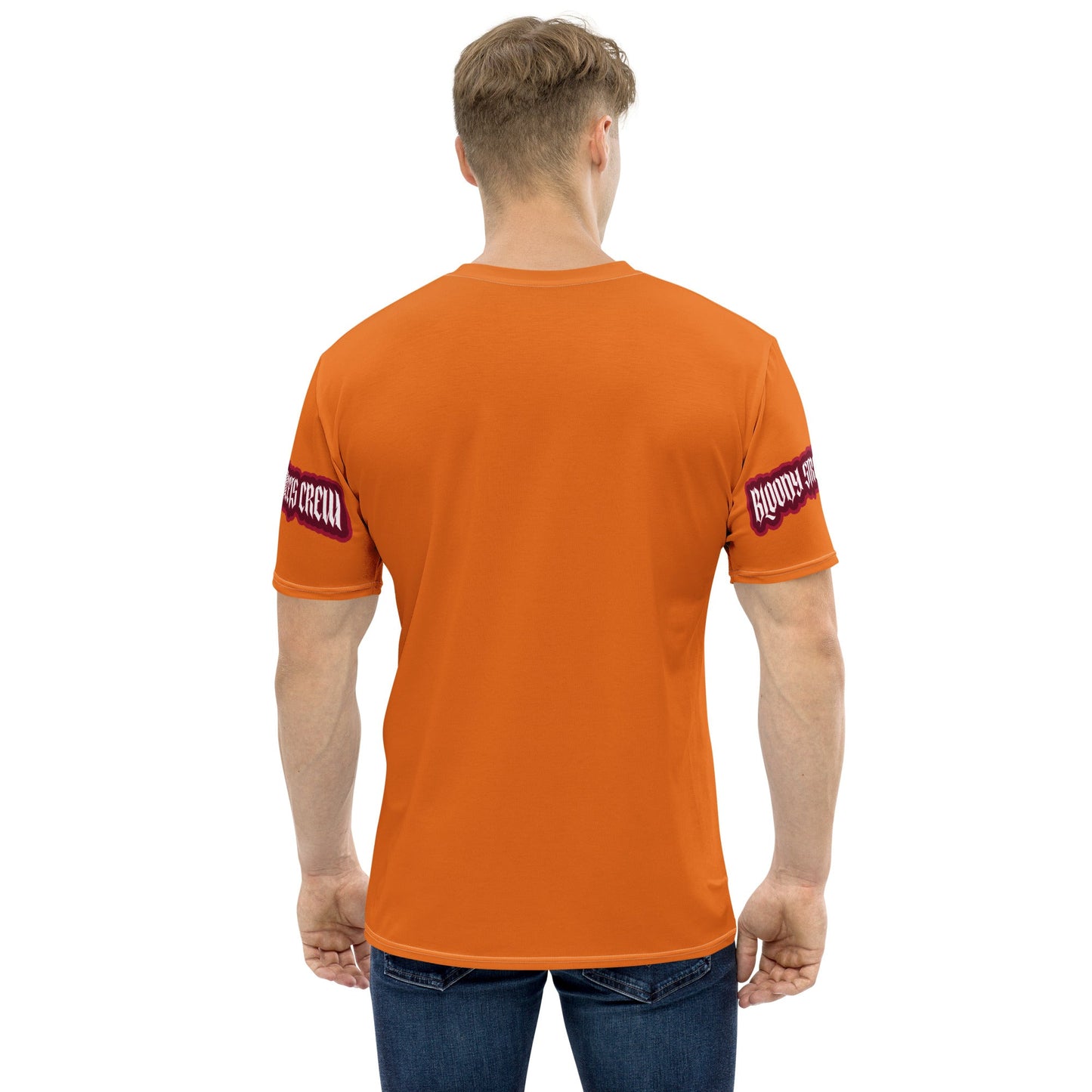 Conquer The World - Streetwear T-Shirt Herren ORANGE - BLOODY-STREETS.DE Streetwear Herren und Damen Hoodies, T-Shirts, Pullis