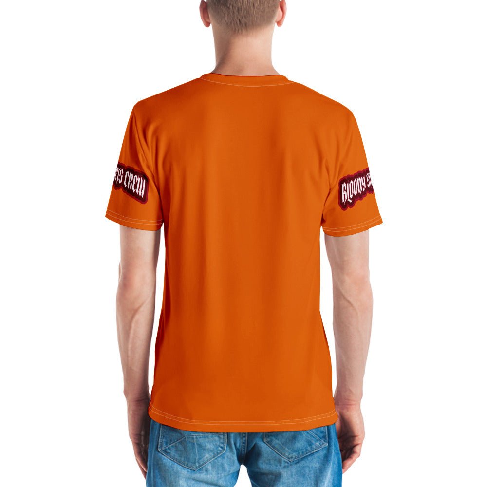 Conquer The World - Streetwear T-Shirt Herren ORANGE - BLOODY-STREETS.DE Streetwear Herren und Damen Hoodies, T-Shirts, Pullis