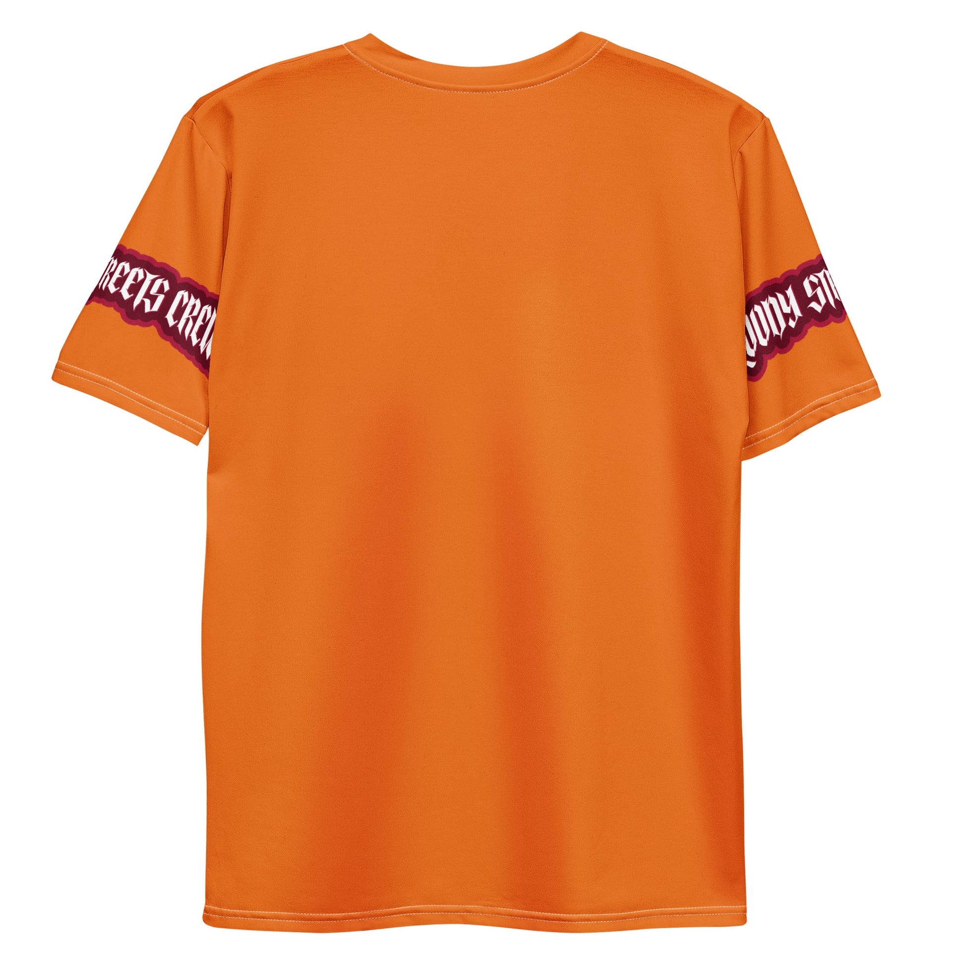 Conquer The World - Streetwear T-Shirt Herren ORANGE - BLOODY-STREETS.DE Streetwear Herren und Damen Hoodies, T-Shirts, Pullis