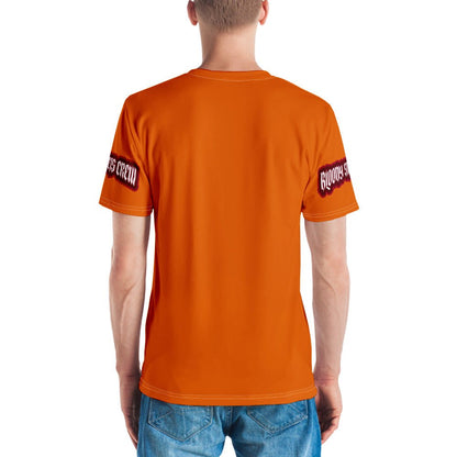 Conquer The World - Streetwear T-Shirt Herren ORANGE V2 - BLOODY-STREETS.DE Streetwear Herren und Damen Hoodies, T-Shirts, Pullis