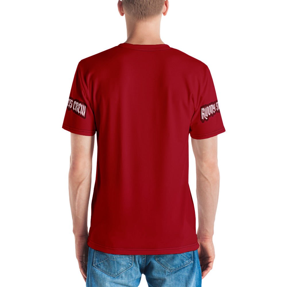 Conquer The World - Streetwear T-Shirt Herren RED - BLOODY-STREETS.DE Streetwear Herren und Damen Hoodies, T-Shirts, Pullis